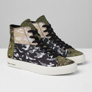 Camo High Top Sneakers Men 13 Streetwear